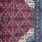 Orientteppich handgeknüpft 125x66 cm Täbriz Mahi