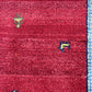 Orientteppich handgeknüpft Gabbeh Indian 164x94 cm
