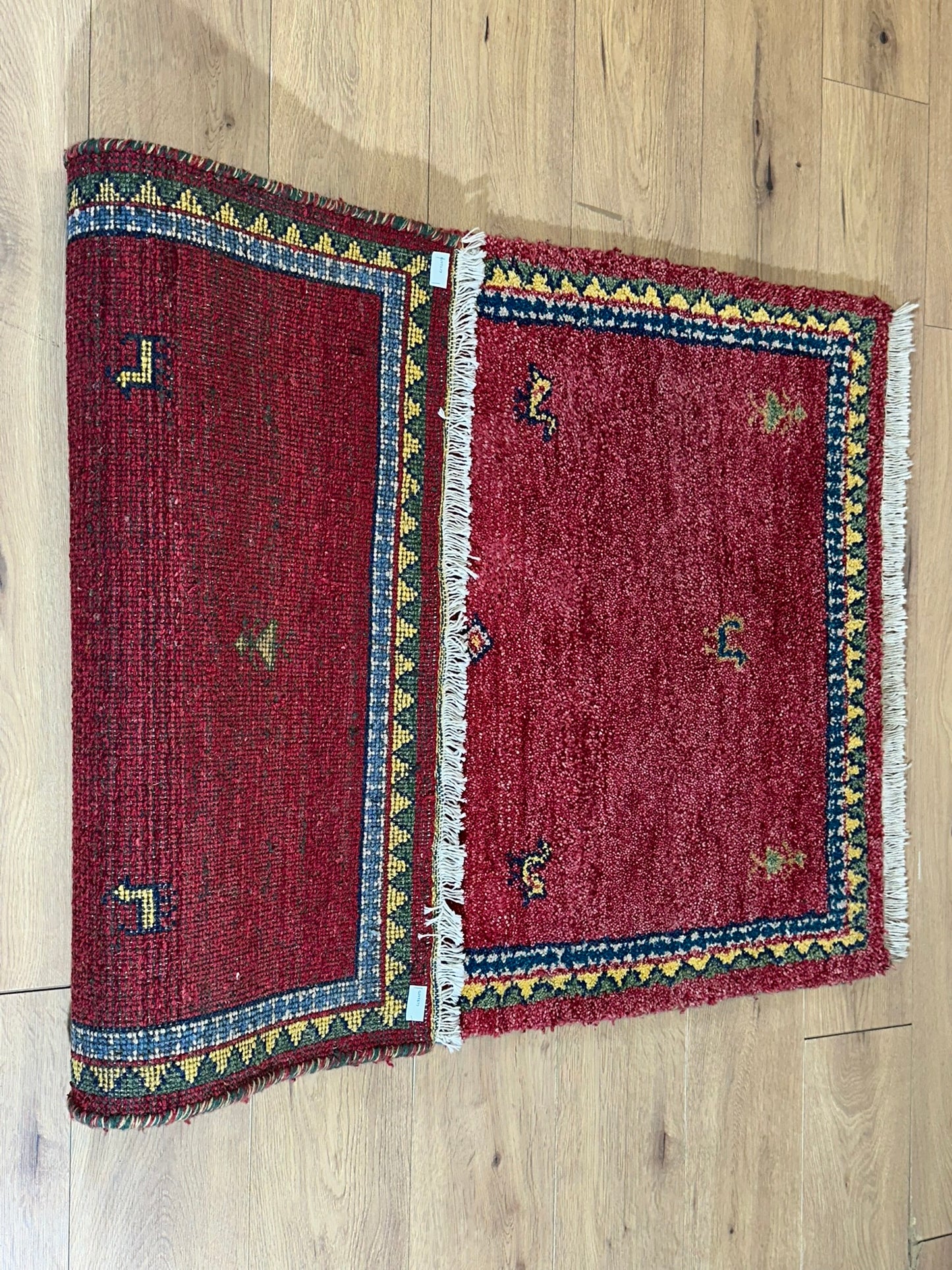 Orientteppich handgeknüpft Gabbeh Indian 164x94 cm