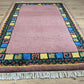 Orientteppich handgeknüpft Gabbeh Indian 150x93 cm