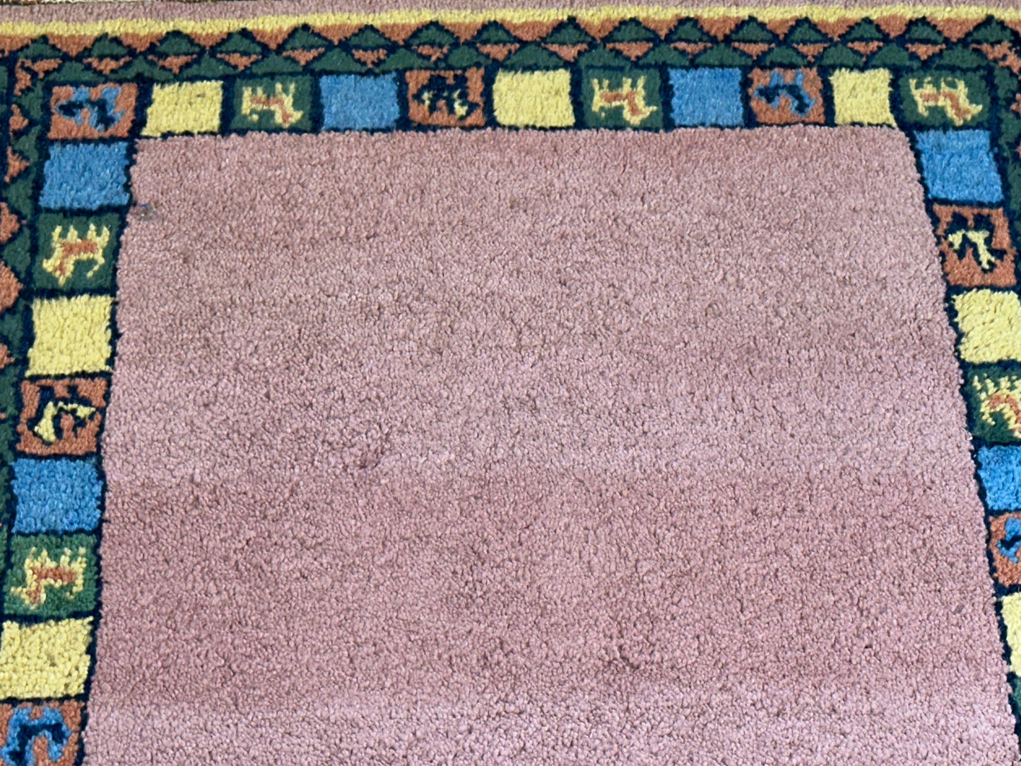Orientteppich handgeknüpft Gabbeh Indian 150x93 cm
