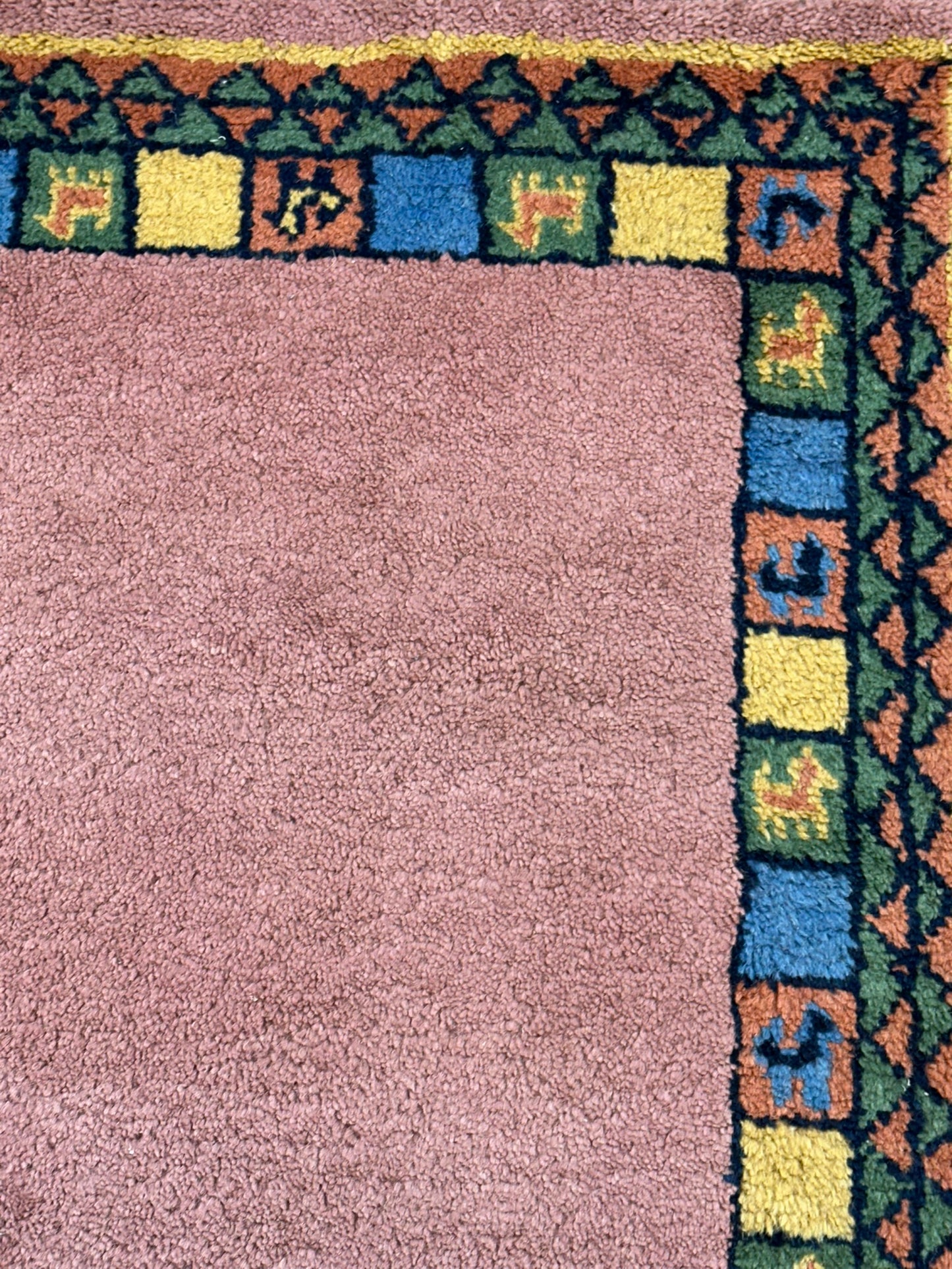 Orientteppich handgeknüpft Gabbeh Indian 150x93 cm