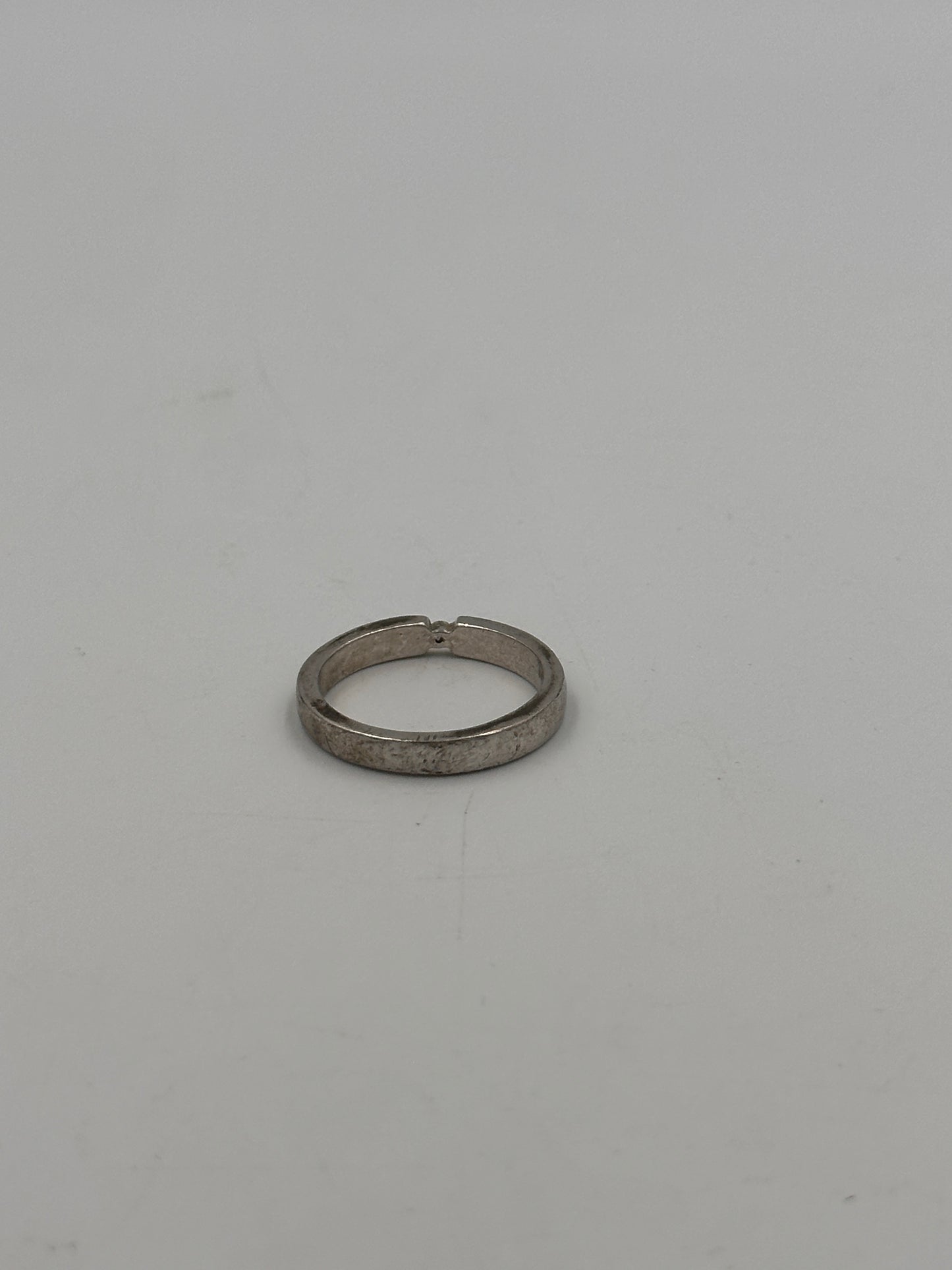 Vintage Silber 925 Ring mit Zirkonia Stein