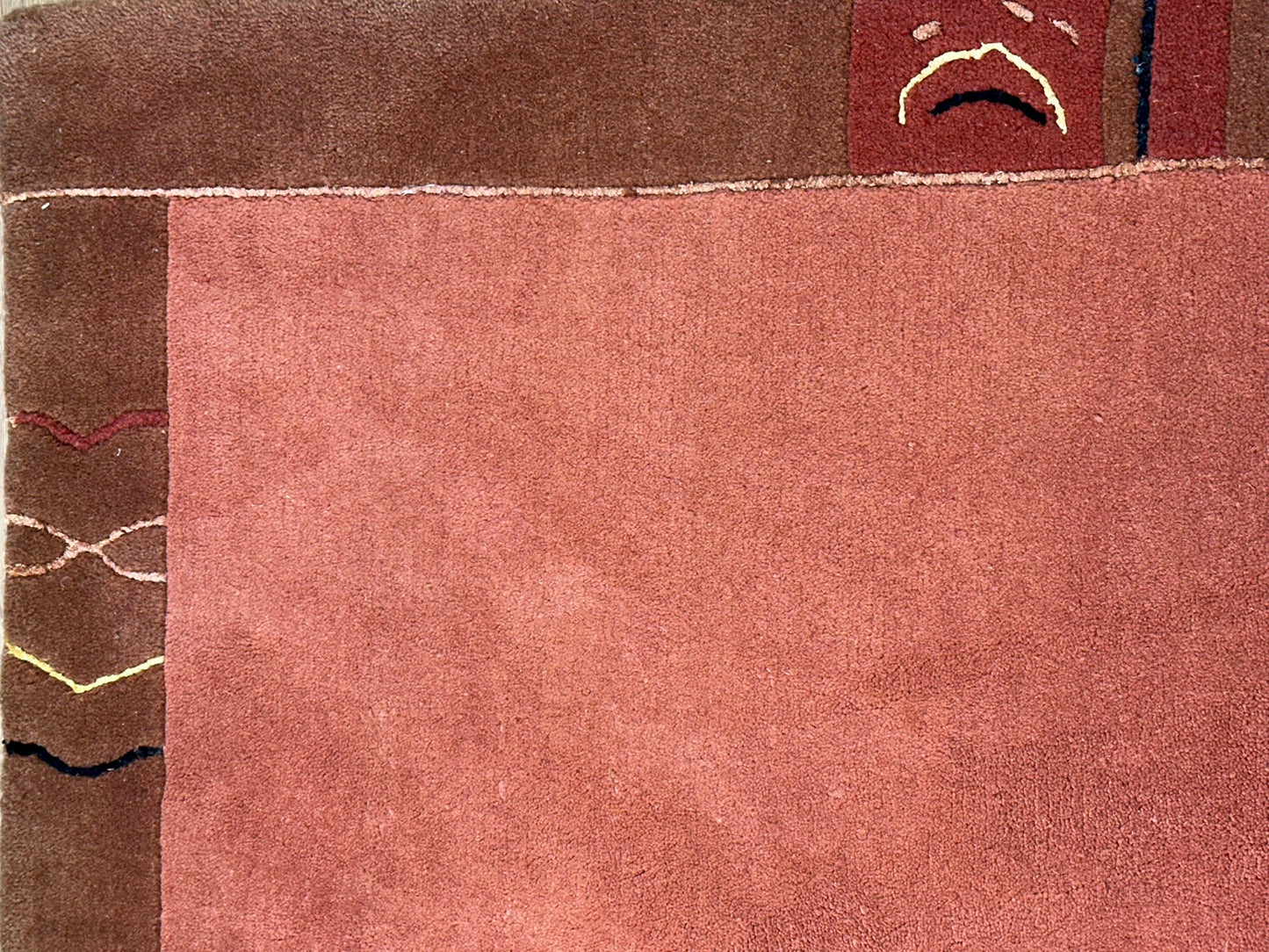 Orientteppich handgeknüpft Gabbeh Indian 163x90 cm