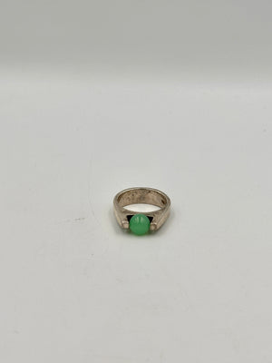 Vintage Silber 925 Ring mit türkisfarbener Perle