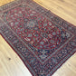orientteppich handgeknüpft 220x130 cm antik naturfarben Keschan korkwolle