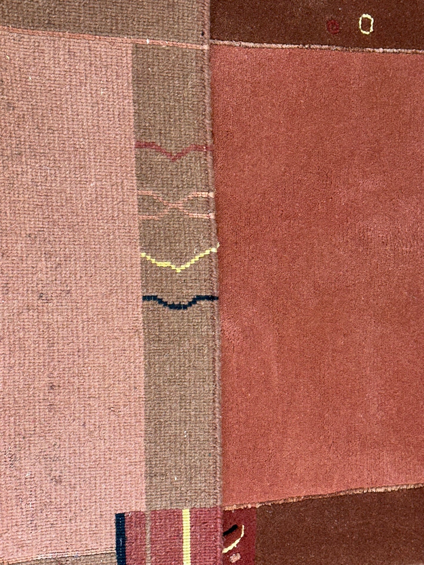 Orientteppich handgeknüpft Gabbeh Indian 163x90 cm