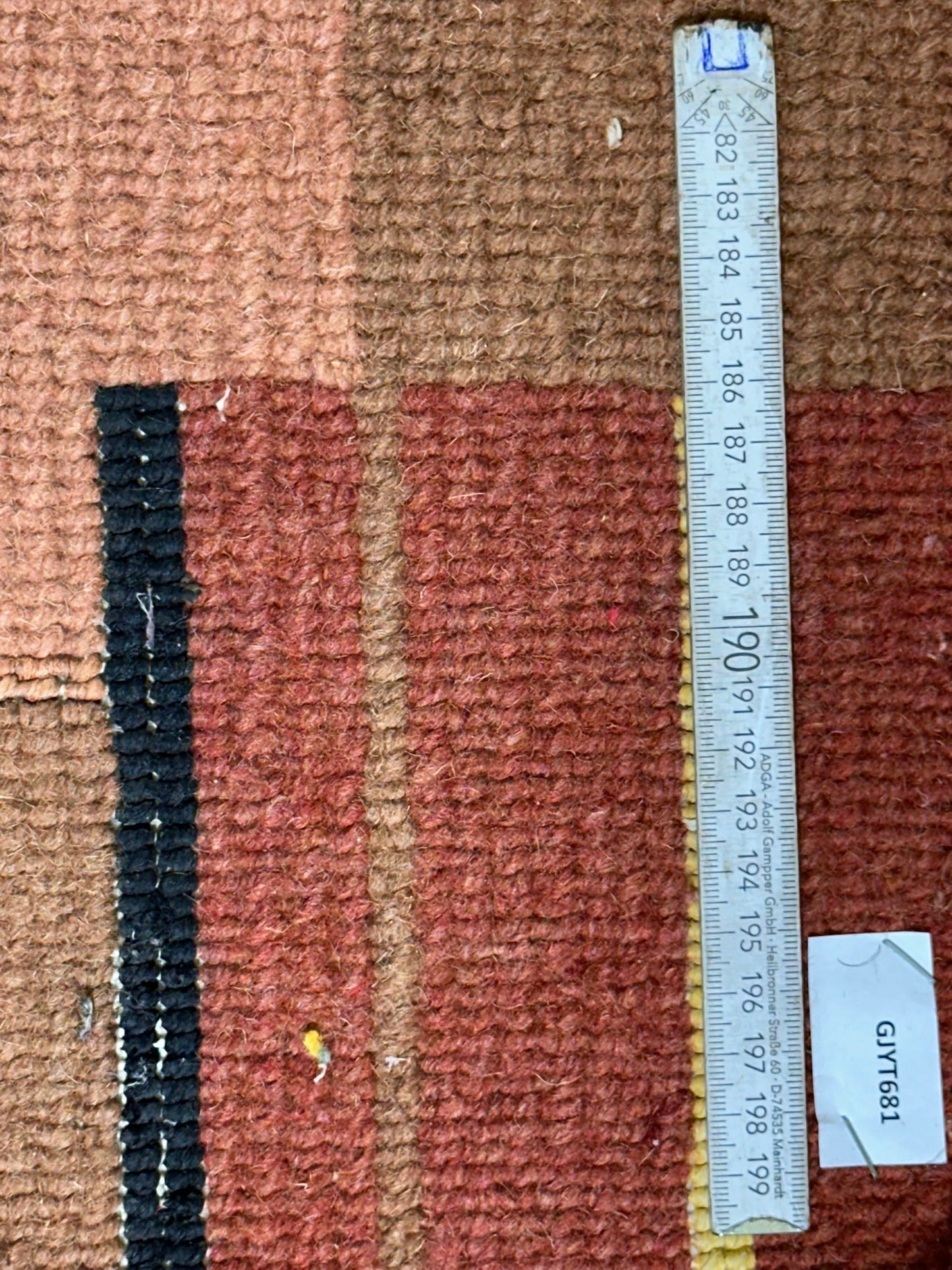 Orientteppich handgeknüpft Gabbeh Indian 163x90 cm