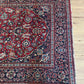 orientteppich handgeknüpft 220x130 cm antik naturfarben Keschan korkwolle