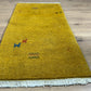 Orientteppich handgeknüpft Gabbeh Indian 162x62 cm