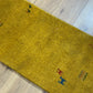 Orientteppich handgeknüpft Gabbeh Indian 162x62 cm