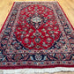 Orientteppich handgeknüpft 145x98 cm antik naturfarben  Keschan Schurwolle
