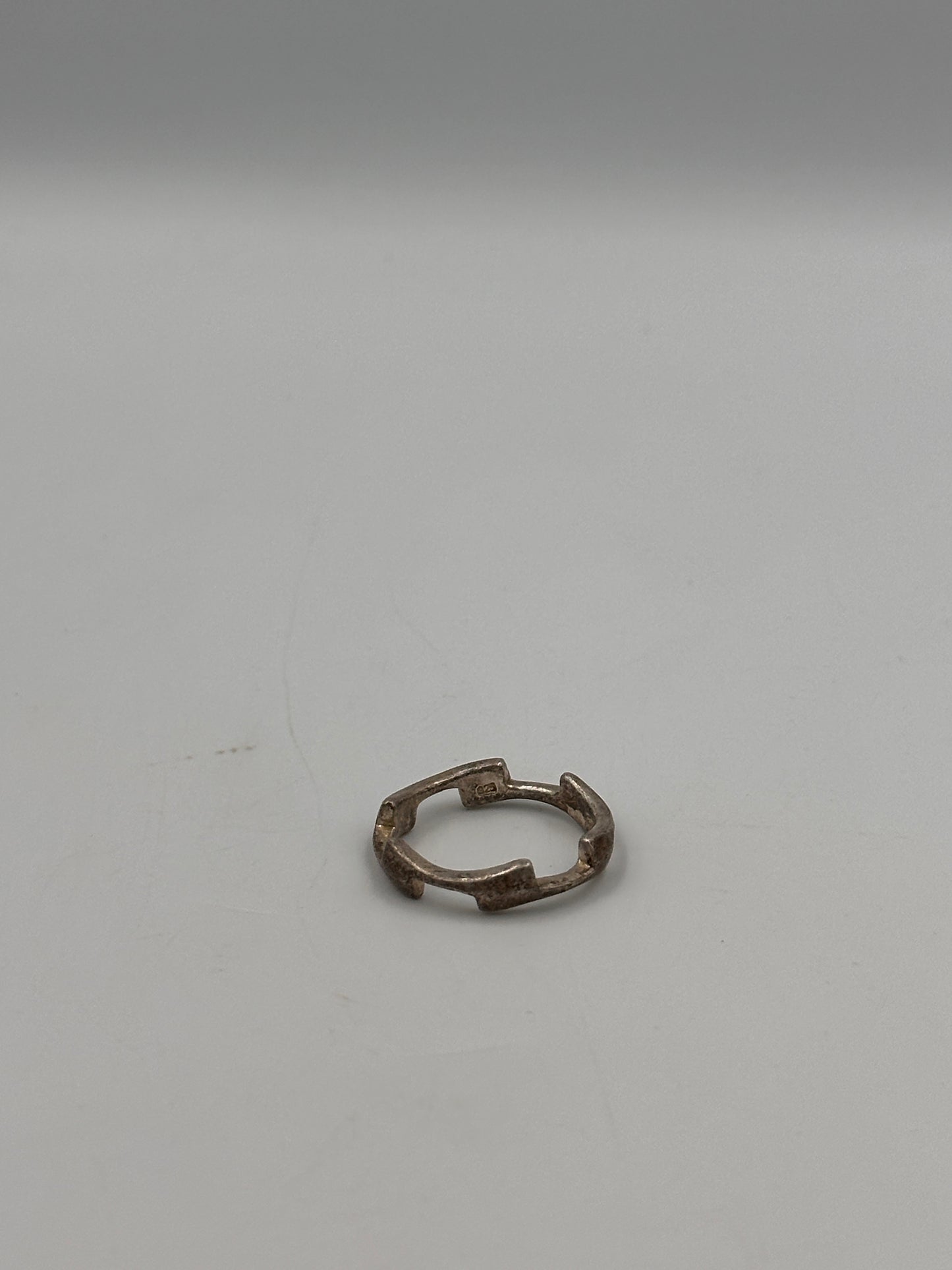 Vintage 925 Silber Ring – Größe 52