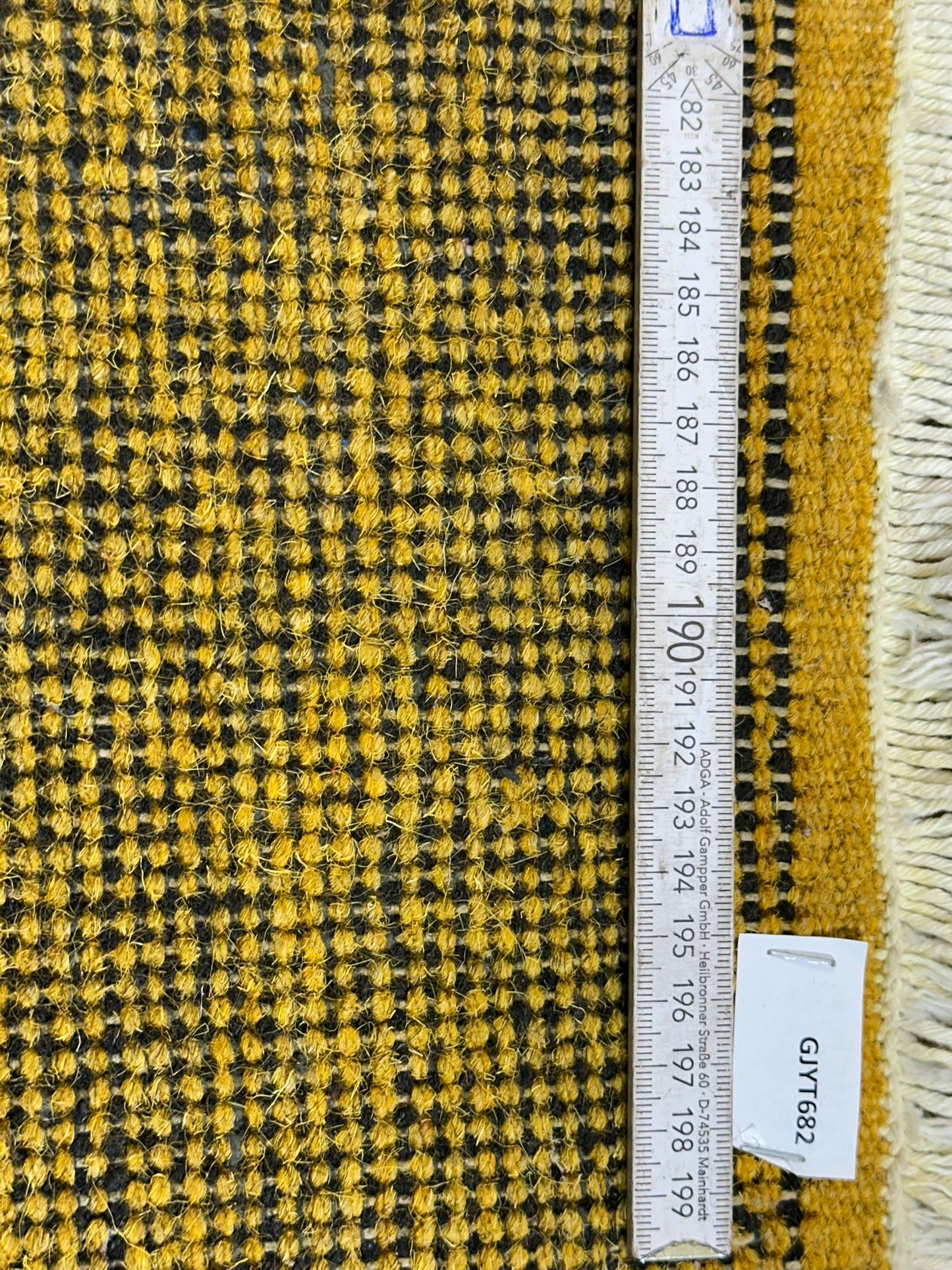 Orientteppich handgeknüpft Gabbeh Indian 162x62 cm