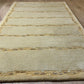 Indischer Gabbeh Teppich Handgeknüpft Gelb Geometrisch 160x93 cm
