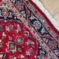 Orientteppich handgeknüpft 145x98 cm antik naturfarben  Keschan Schurwolle