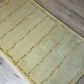 Indischer Gabbeh Teppich Handgeknüpft Gelb Geometrisch 160x93 cm