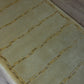 Indischer Gabbeh Teppich Handgeknüpft Gelb Geometrisch 160x93 cm