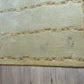 Indischer Gabbeh Teppich Handgeknüpft Gelb Geometrisch 160x93 cm