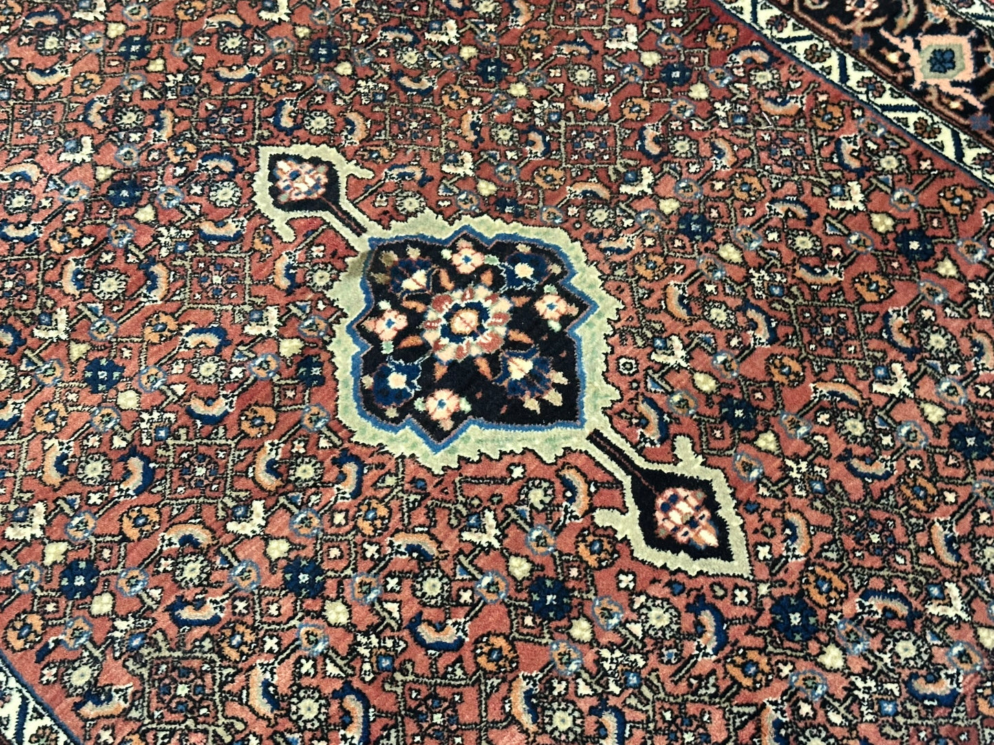 Orientteppich handgeknüpft 170x115 cm Bidjar Schurwolle
