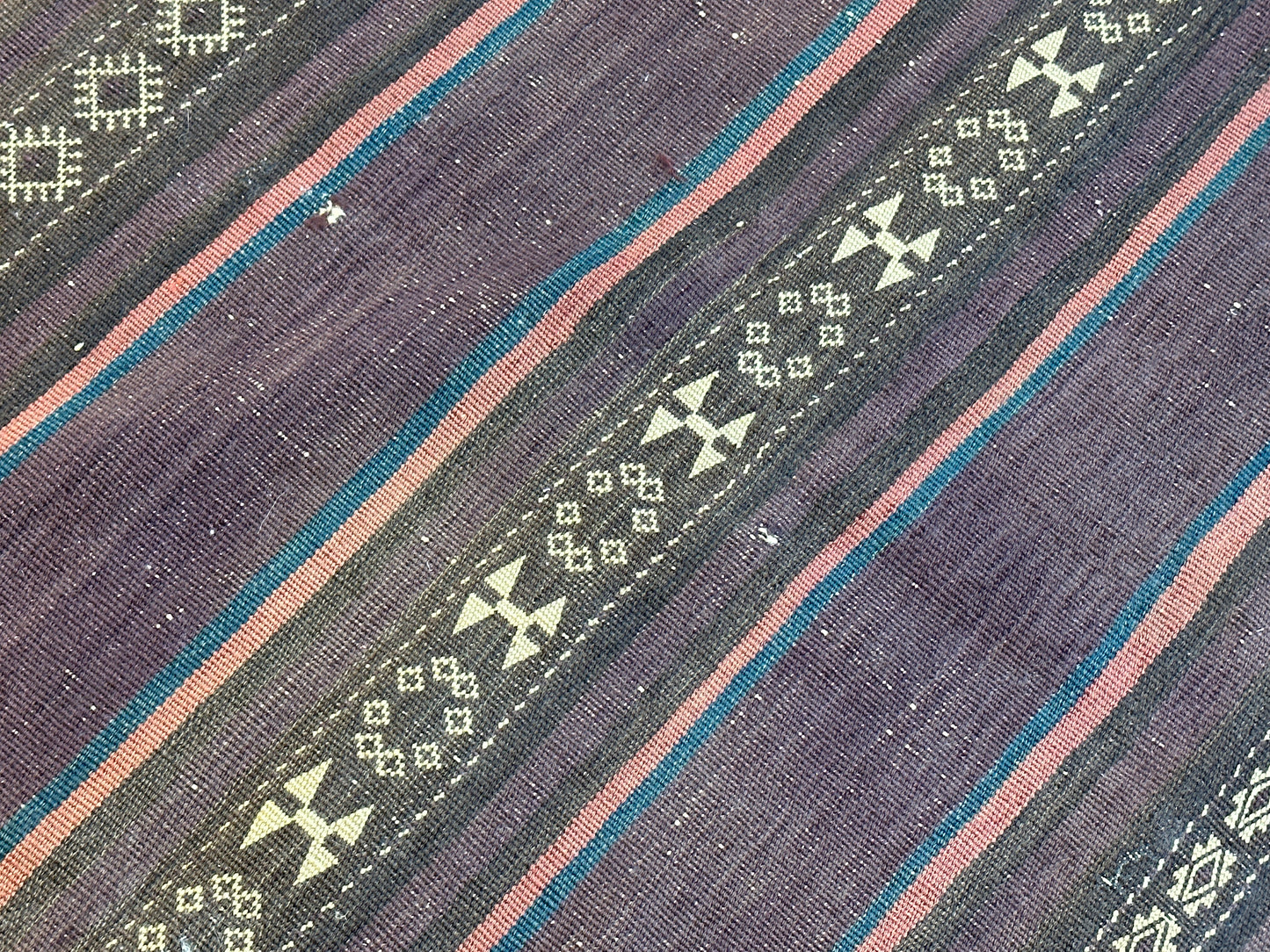 Handgeknüpfter Perser Orientteppich Kelim 101x84 cm