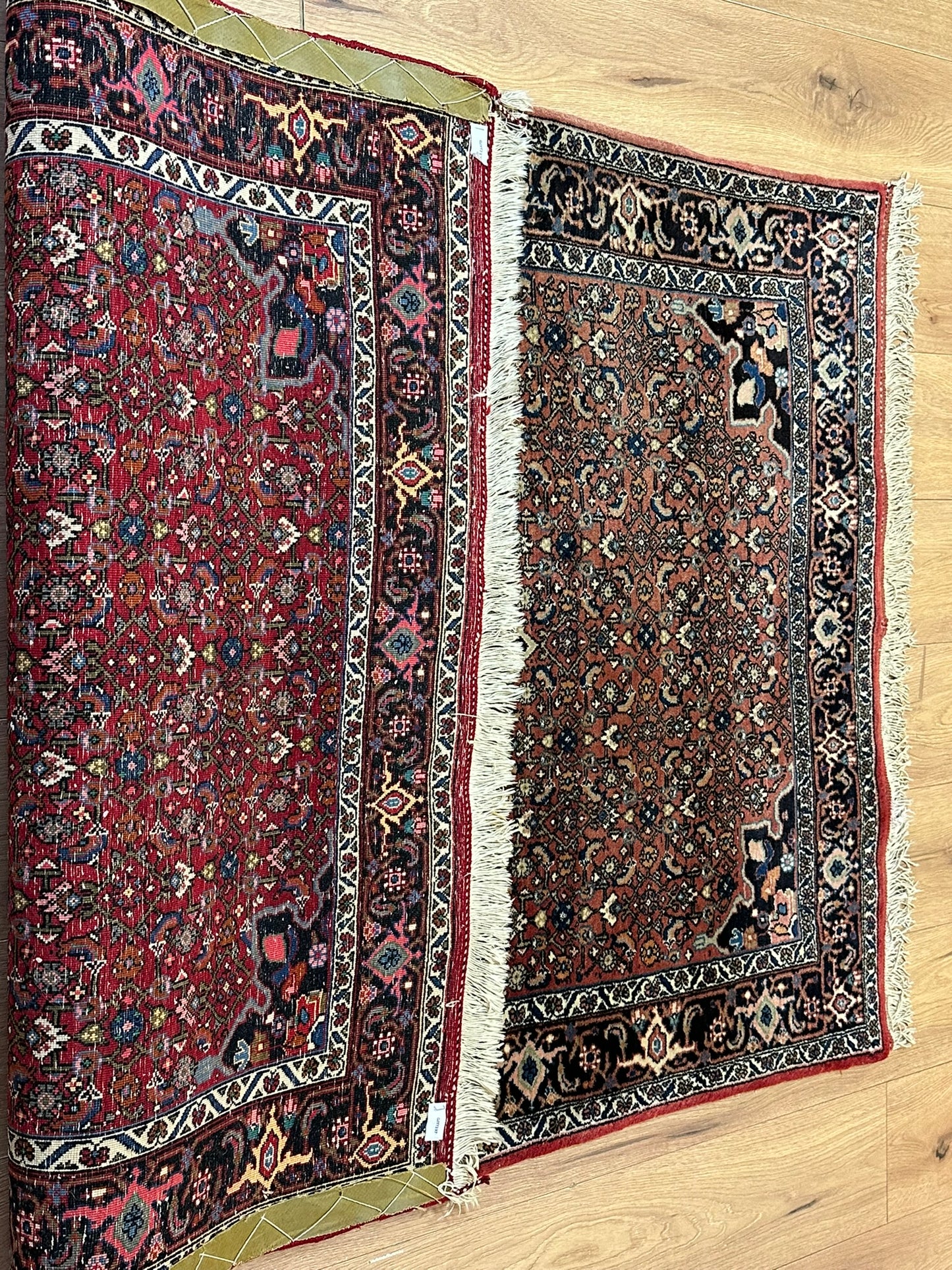 Orientteppich handgeknüpft 170x115 cm Bidjar Schurwolle