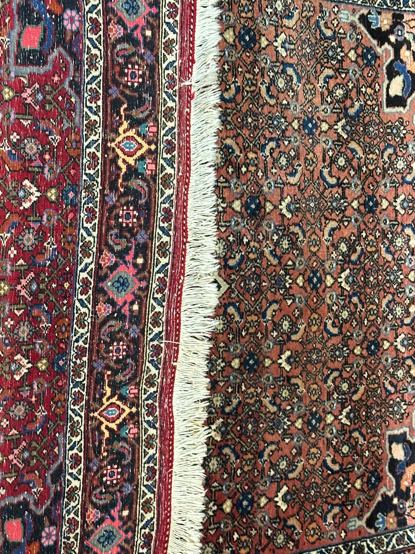 Orientteppich handgeknüpft 170x115 cm Bidjar Schurwolle