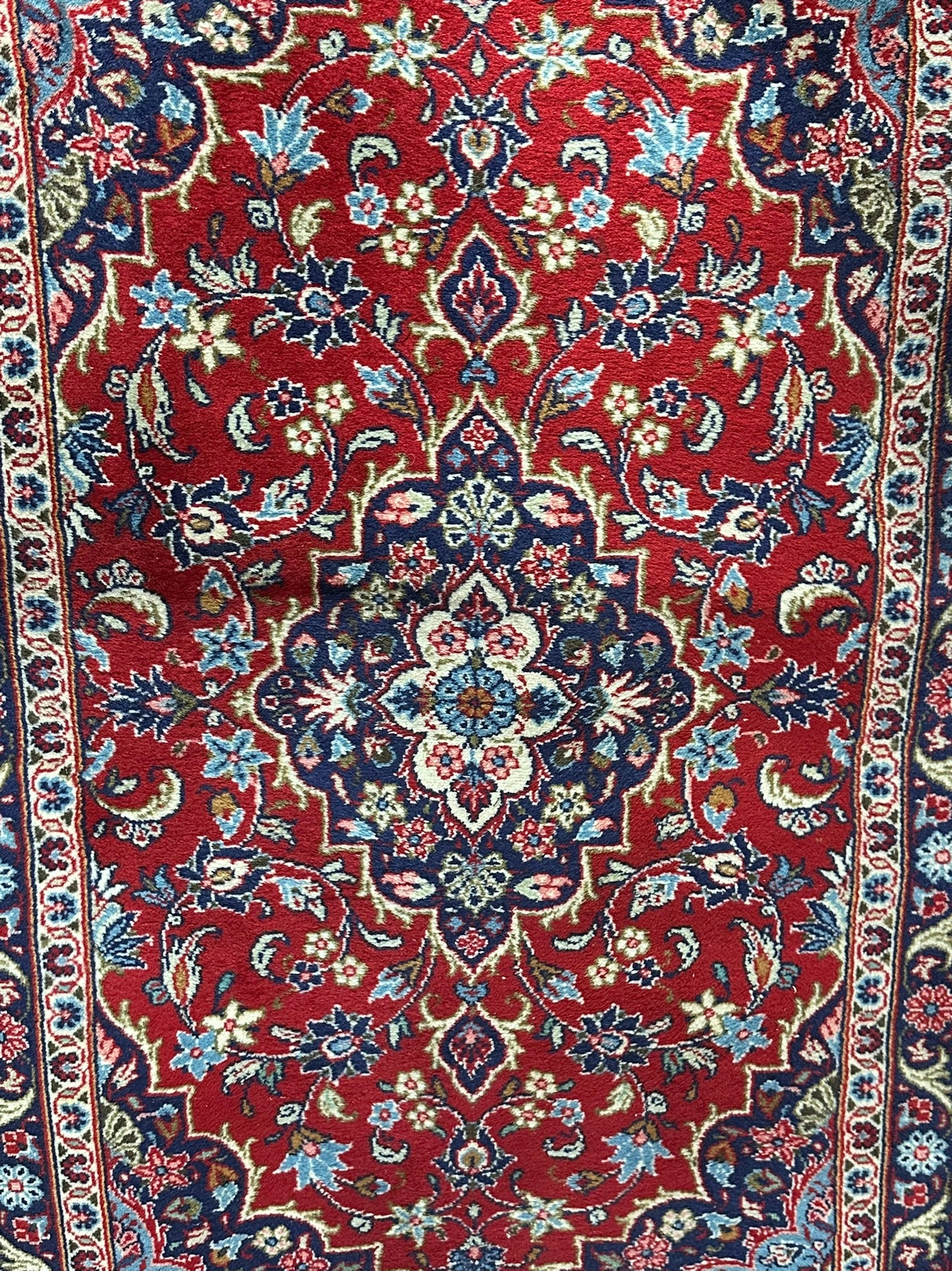 Orientteppich handgeknüpft 133x96 cm Keschan Schurwolle