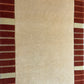 Indischer Gabbeh Orientteppich Handgeknüpft Beige Rostbraun 160x92 cm