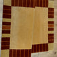 Indischer Gabbeh Orientteppich Handgeknüpft Beige Rostbraun 160x92 cm