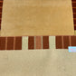 Indischer Gabbeh Orientteppich Handgeknüpft Beige Rostbraun 160x92 cm