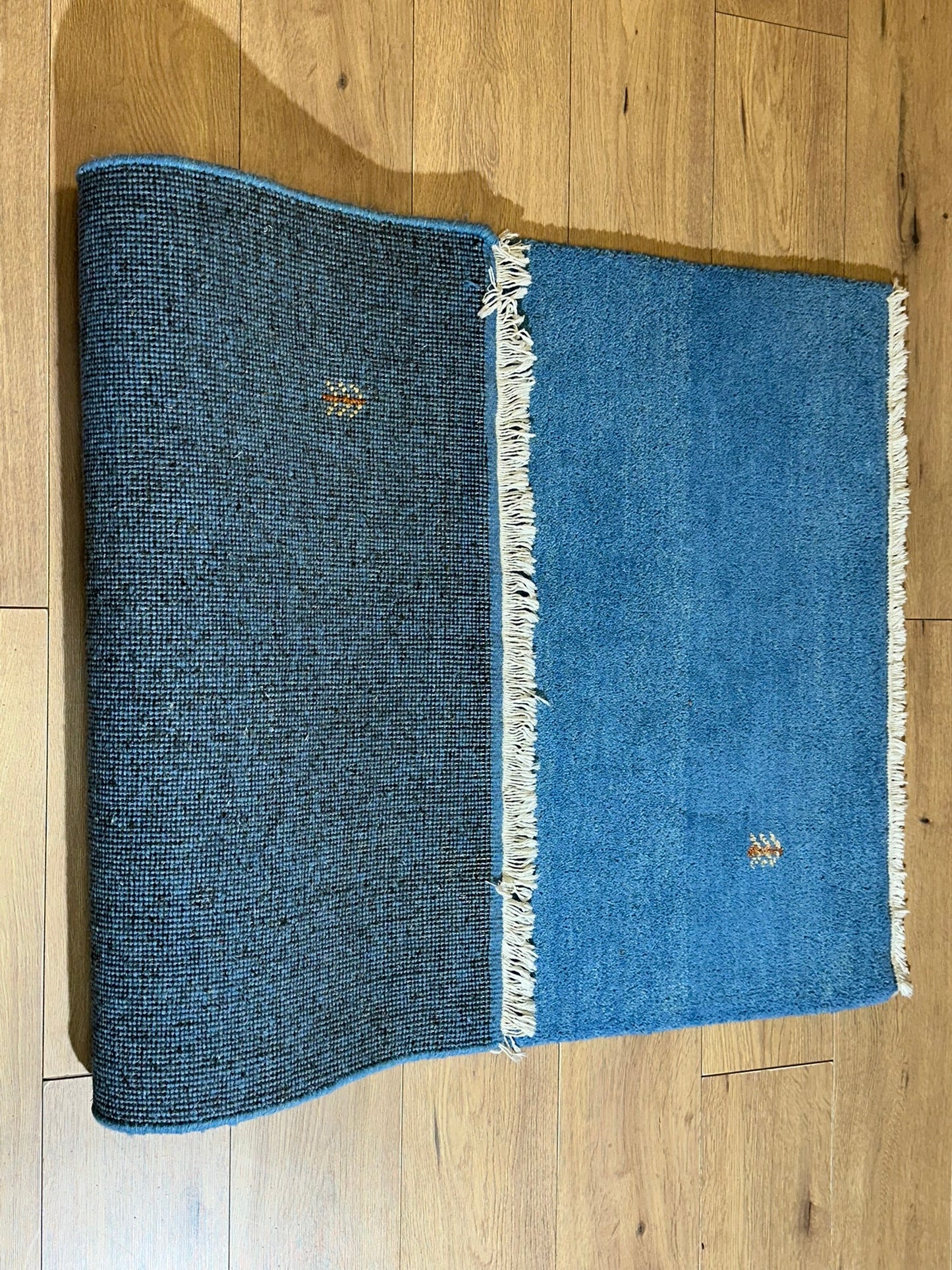 Orientteppich handgeknüpft Gabbeh 160x90 cm