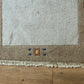 Indischer Gabbeh Orientteppich Handgeknüpft Beige Sand 160x90 cm