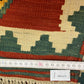 Antik Orientteppich handgeknüpft 285x191 cm Kazak Kelim naturfarben