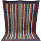 Antik Orientteppich handgeknüpft 255x195 cm Kazak Kelim naturfarben