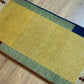 Indischer Gabbeh Orientteppich Handgeknüpft Gelb Bunt 140x70 cm