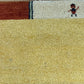 Indischer Gabbeh Orientteppich Handgeknüpft Gelb Bunt 140x70 cm