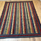 Antik Orientteppich handgeknüpft 255x195 cm Kazak Kelim naturfarben