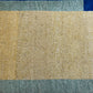 Indischer Gabbeh Orientteppich Handgeknüpft Gelb Bunt 140x70 cm