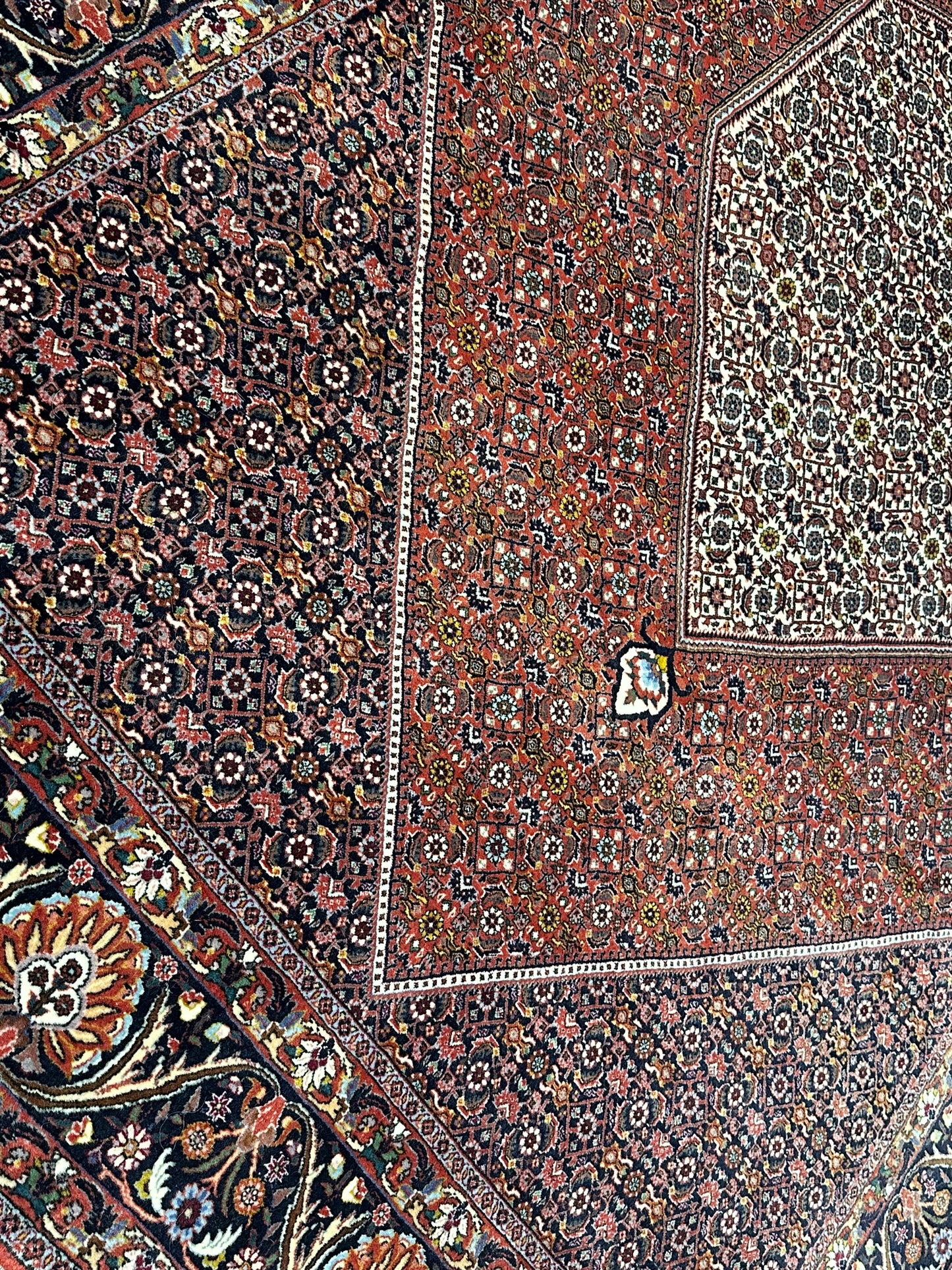 Handgeknüpfter Perser Orientteppich Bidjar-Teppich 205X305cm