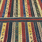 Antik Orientteppich handgeknüpft 255x195 cm Kazak Kelim naturfarben