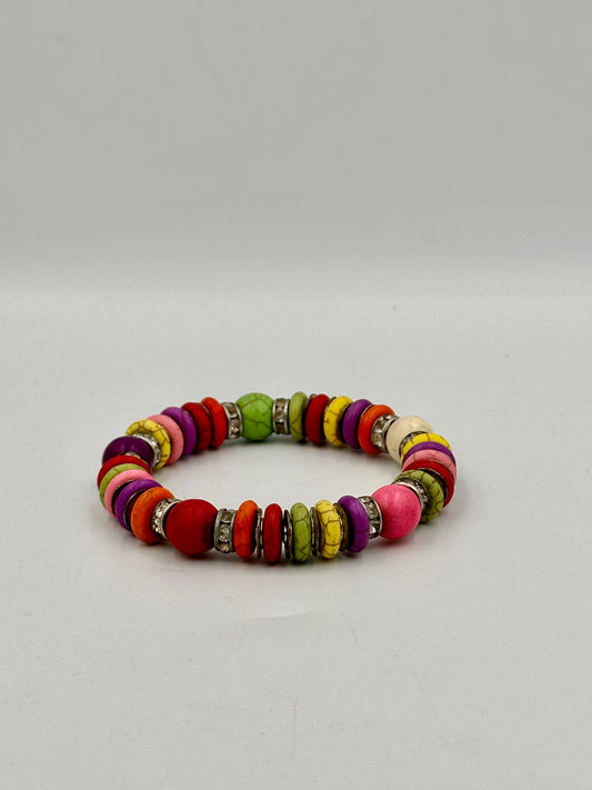 Schickes Vintage Multicolored Armband