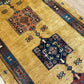 Orientteppich handgeknüpft 282x80 cm Gabbeh Schurwolle
