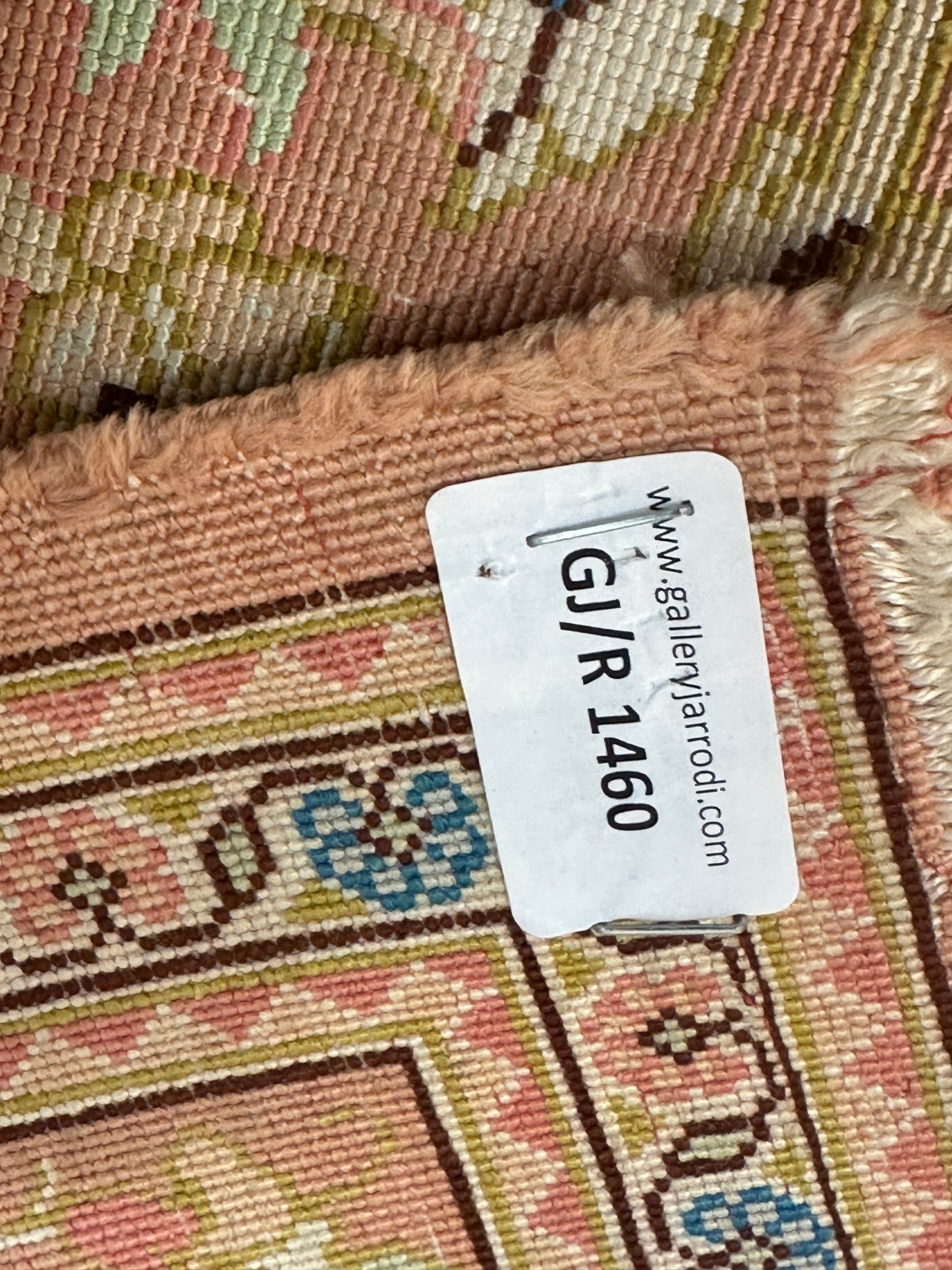 Handgeknüpfter Perser Orientteppich Feiner Ghom Seide Signiert 85x60 cm