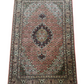 Orientteppich Täbriz 50 Raj mit Seide Handgeknüpft Altrosa 124x80 cm