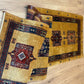 Orientteppich handgeknüpft 282x80 cm Gabbeh Schurwolle