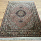 Orientteppich Täbriz 50 Raj mit Seide Handgeknüpft Altrosa 124x80 cm