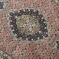 Orientteppich Täbriz 50 Raj mit Seide Handgeknüpft Altrosa 124x80 cm