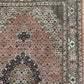 Orientteppich Täbriz 50 Raj mit Seide Handgeknüpft Altrosa 124x80 cm