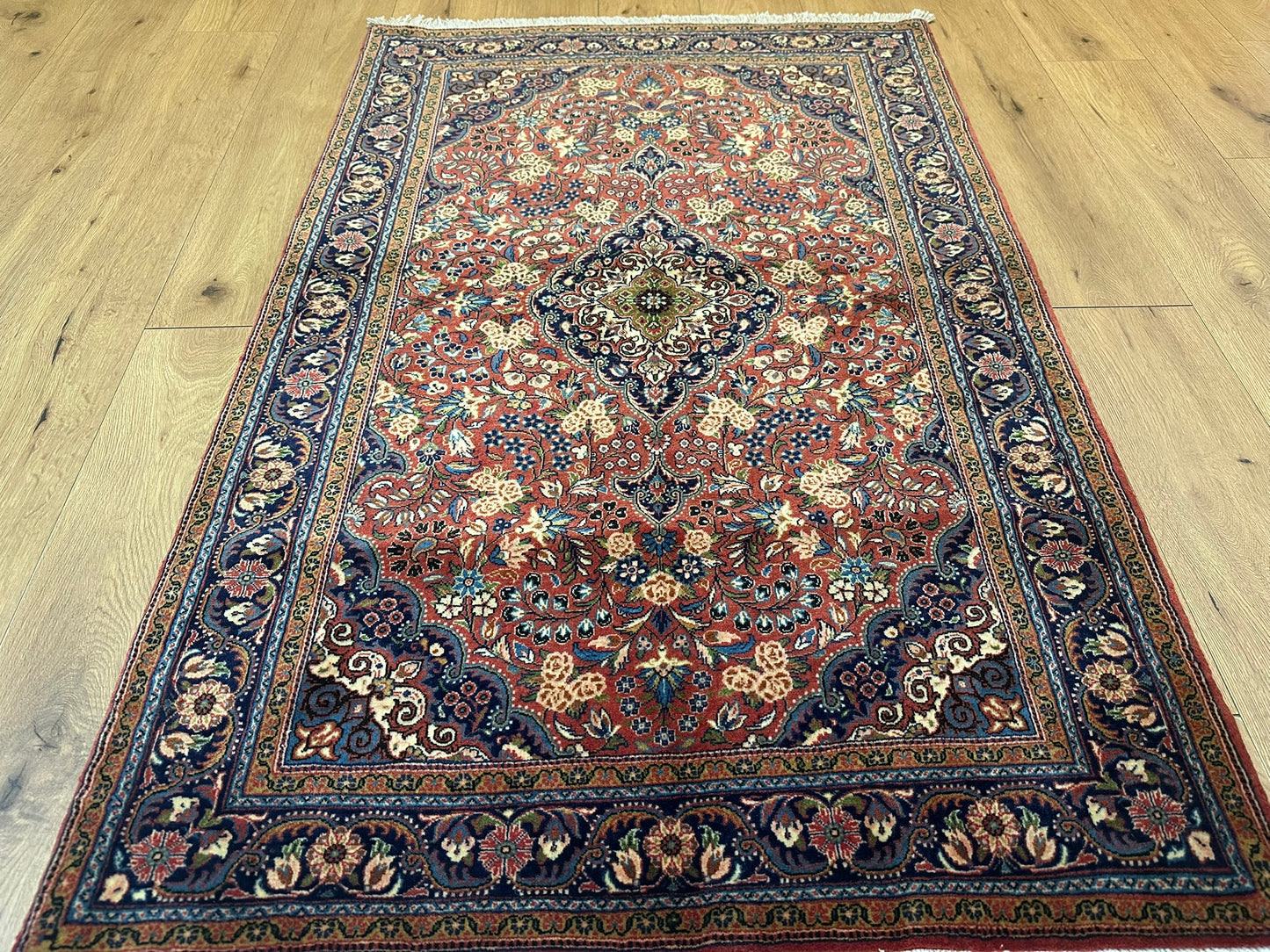 Orientteppich handgeknüpft 157x102 cm Sarough Schurwolle